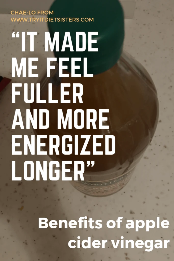 Apple Cider Vinegar has other benefits besides weight loss