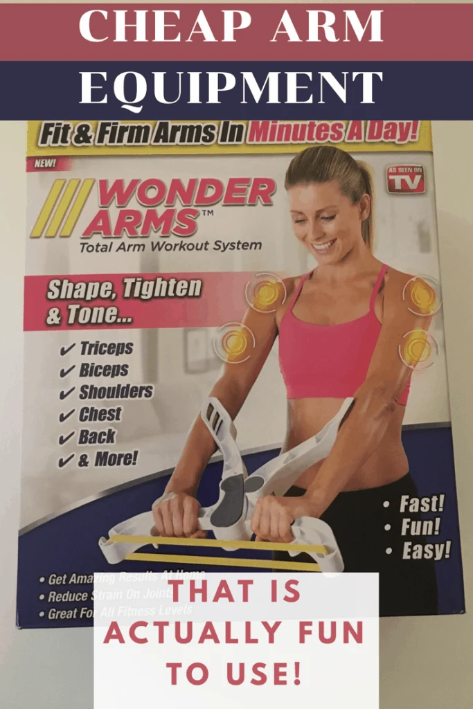 wonder arms packaging with the title cheap arm equipment that is actually fun to use