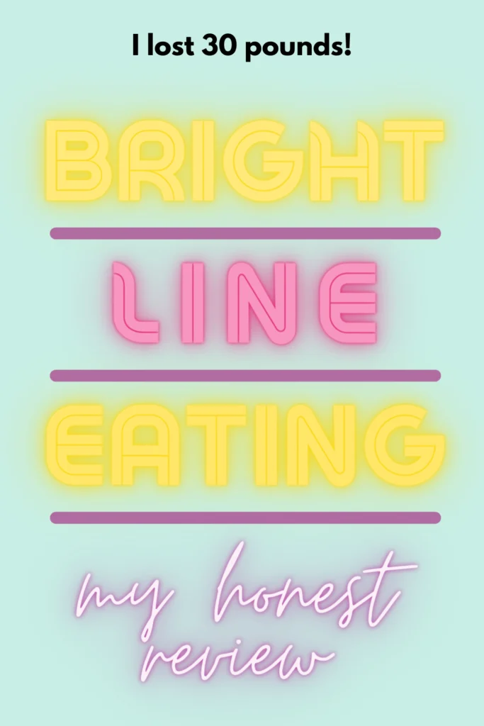 plain picture with neon lights showing bright lines for weight loss