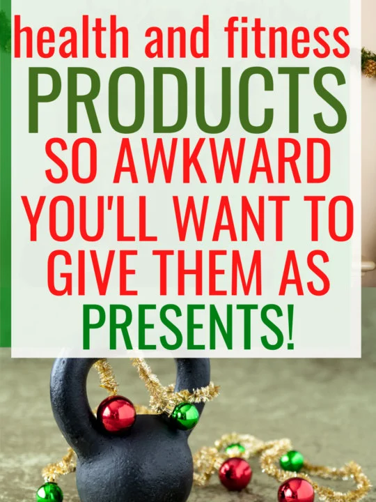Fitness white elephant products barbell decorated with jingle bells