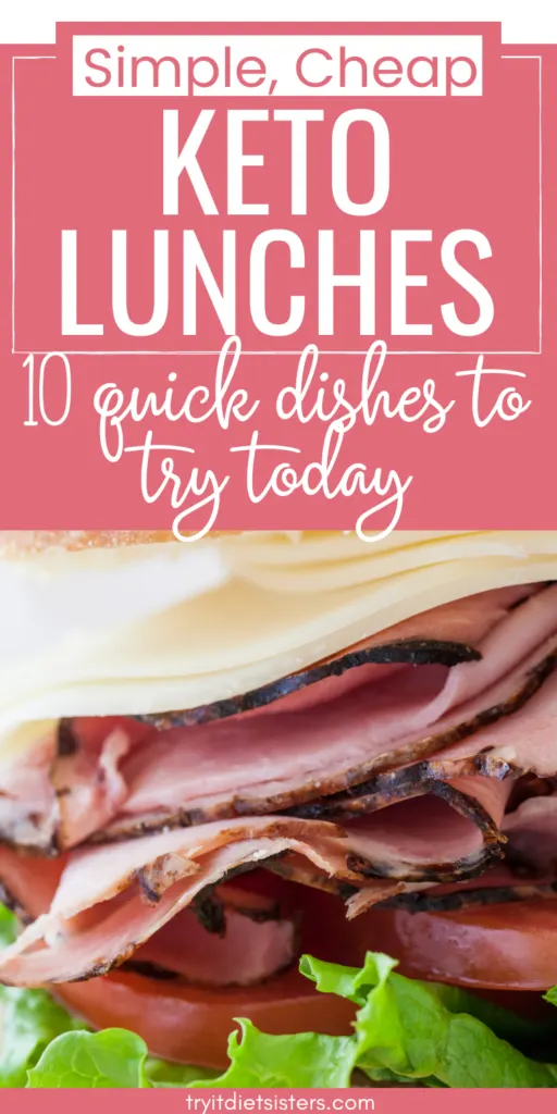 keto lunches with a close up of turkey slices and cheese